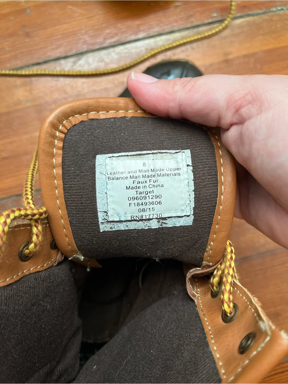 Target Women's Two-Tone Duck Boot - Brown and Tan